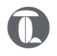 grayscale kohandatud t logo